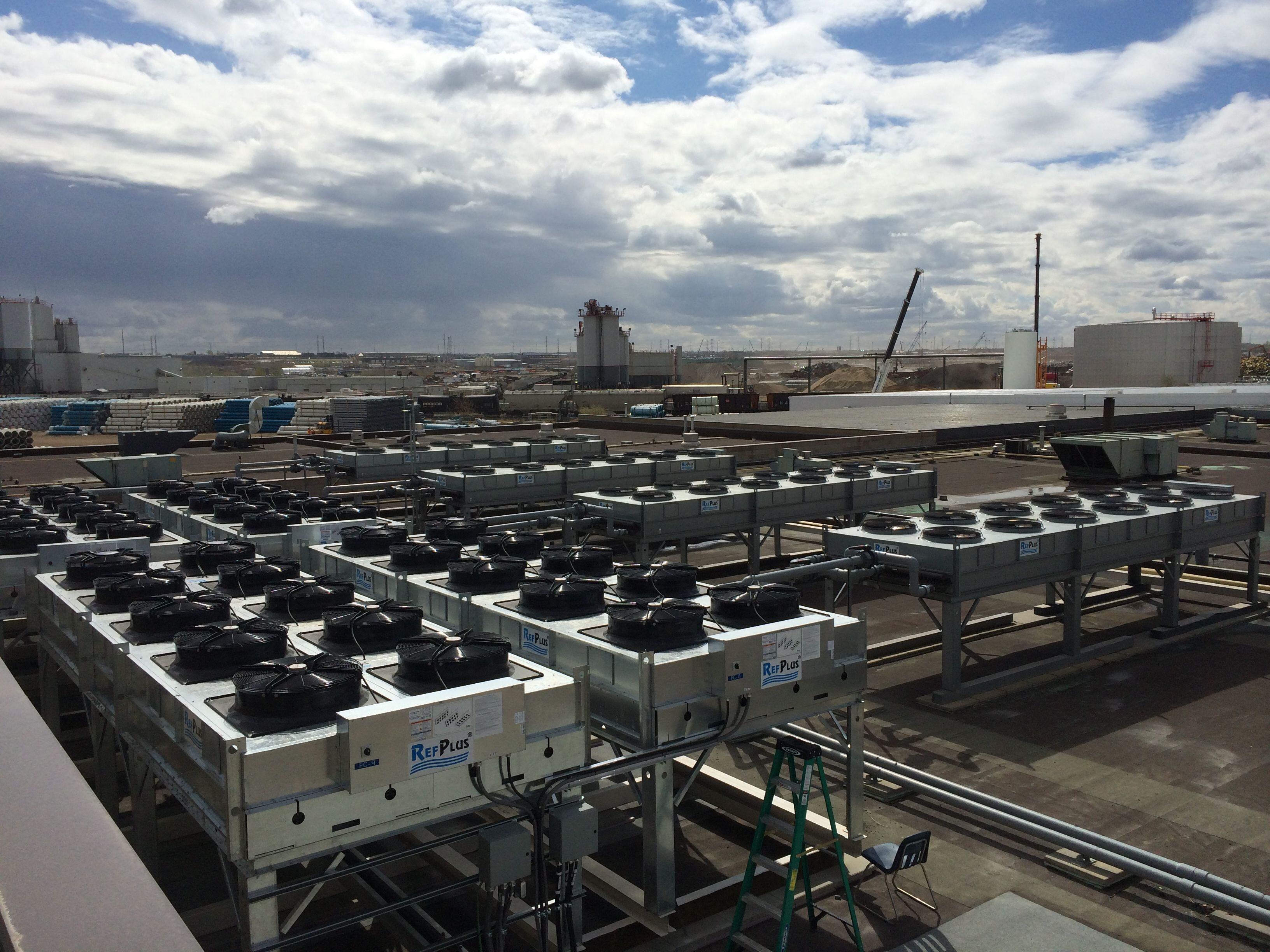 Ipex Edmonton 900 tonnes fluid cooler